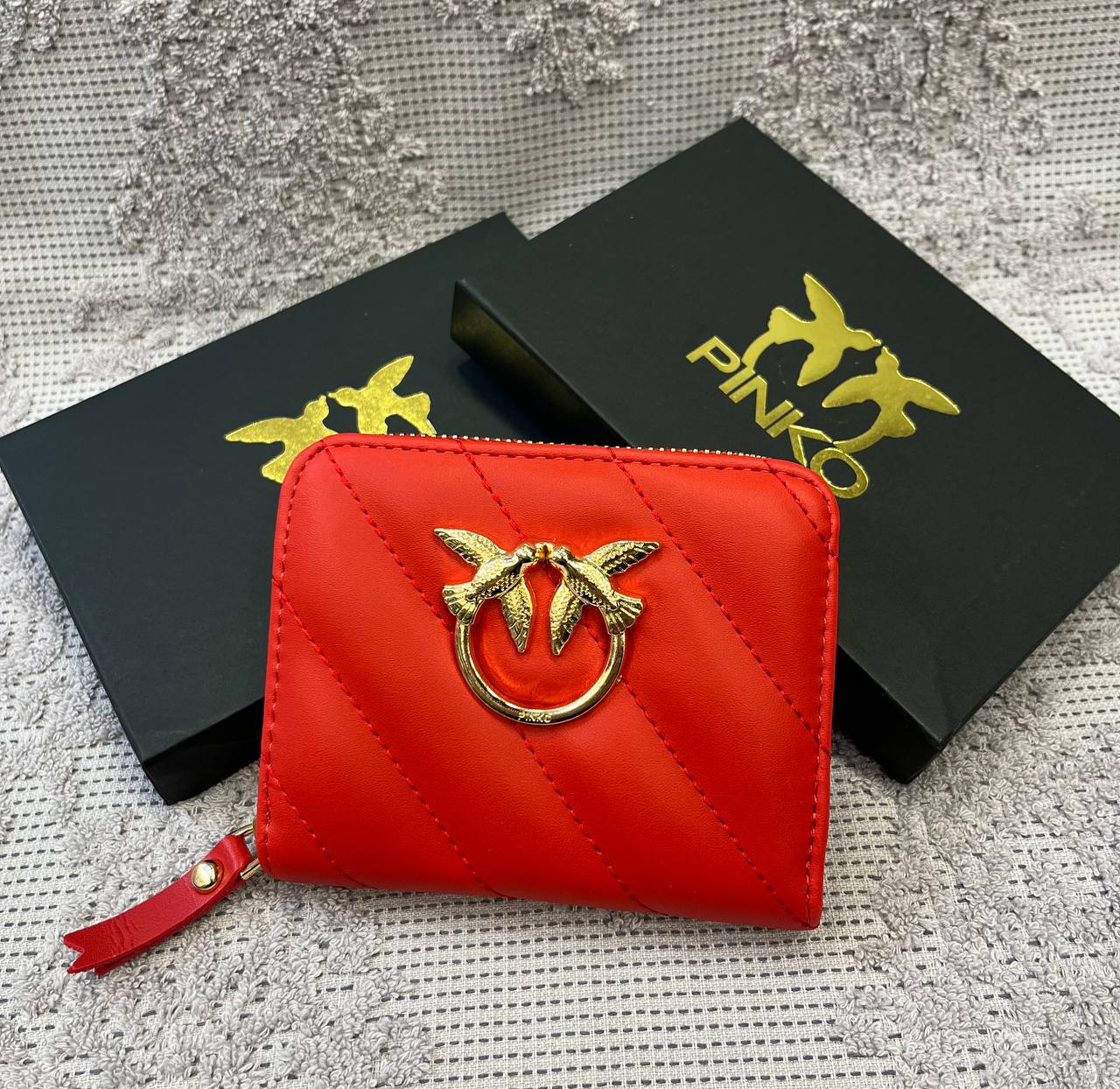 Pinko Love Wallet Red