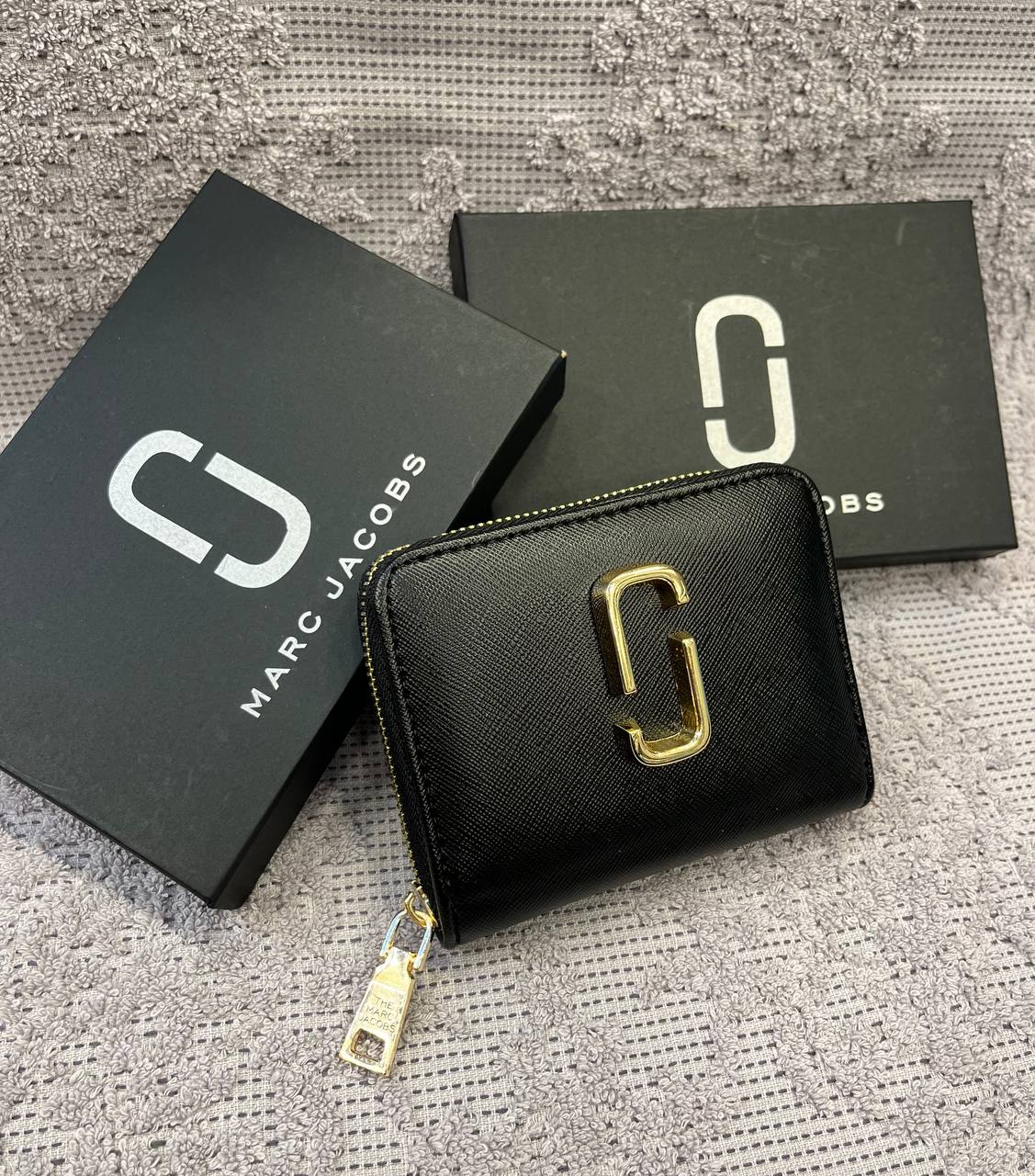 Marc Jacobs Snapshot Small Zip Wallet Black