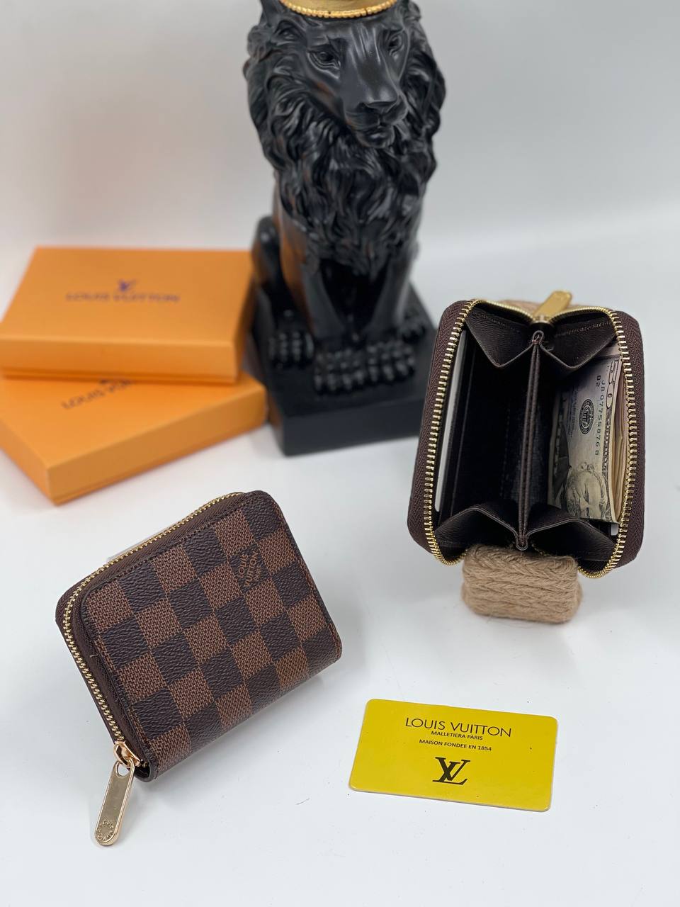 Louis Vuitton Zippy Coin Purse Damier Ebene