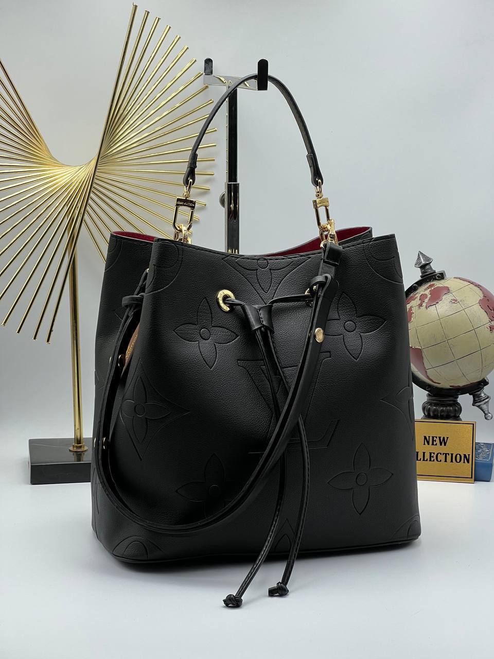 Louis Vuitton Néonoé Monogram Empreinte Black